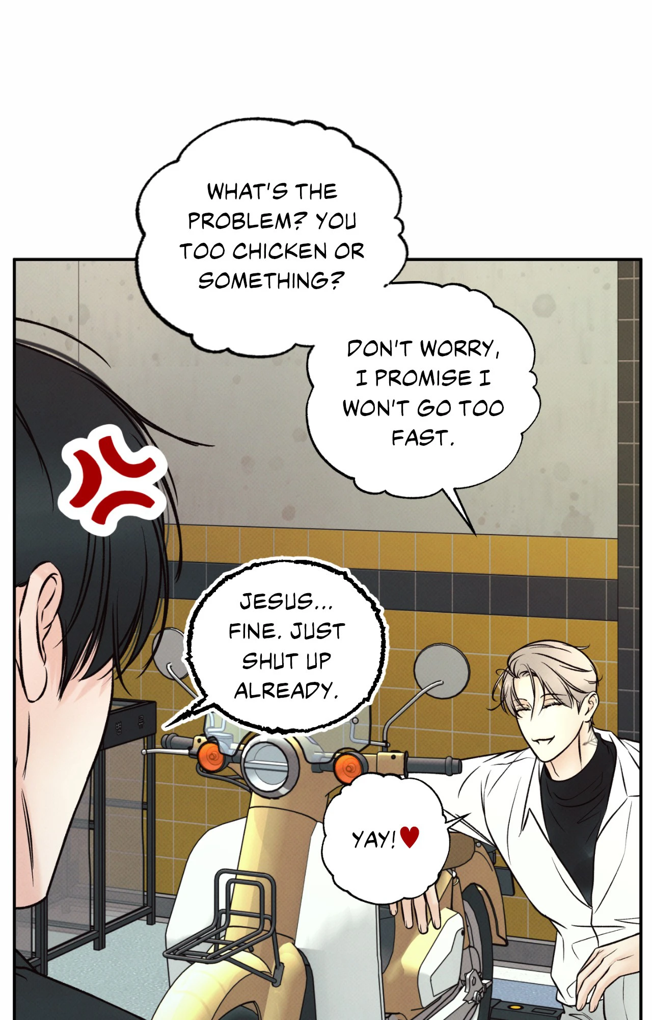 Borderline [Official Uncensored] - Chapter 23 manhwa