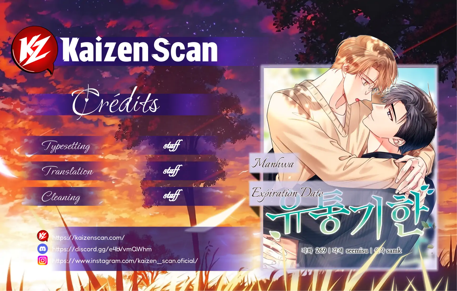 Expiration Date [Kaizen Scan] - Chapter 2 manhwa