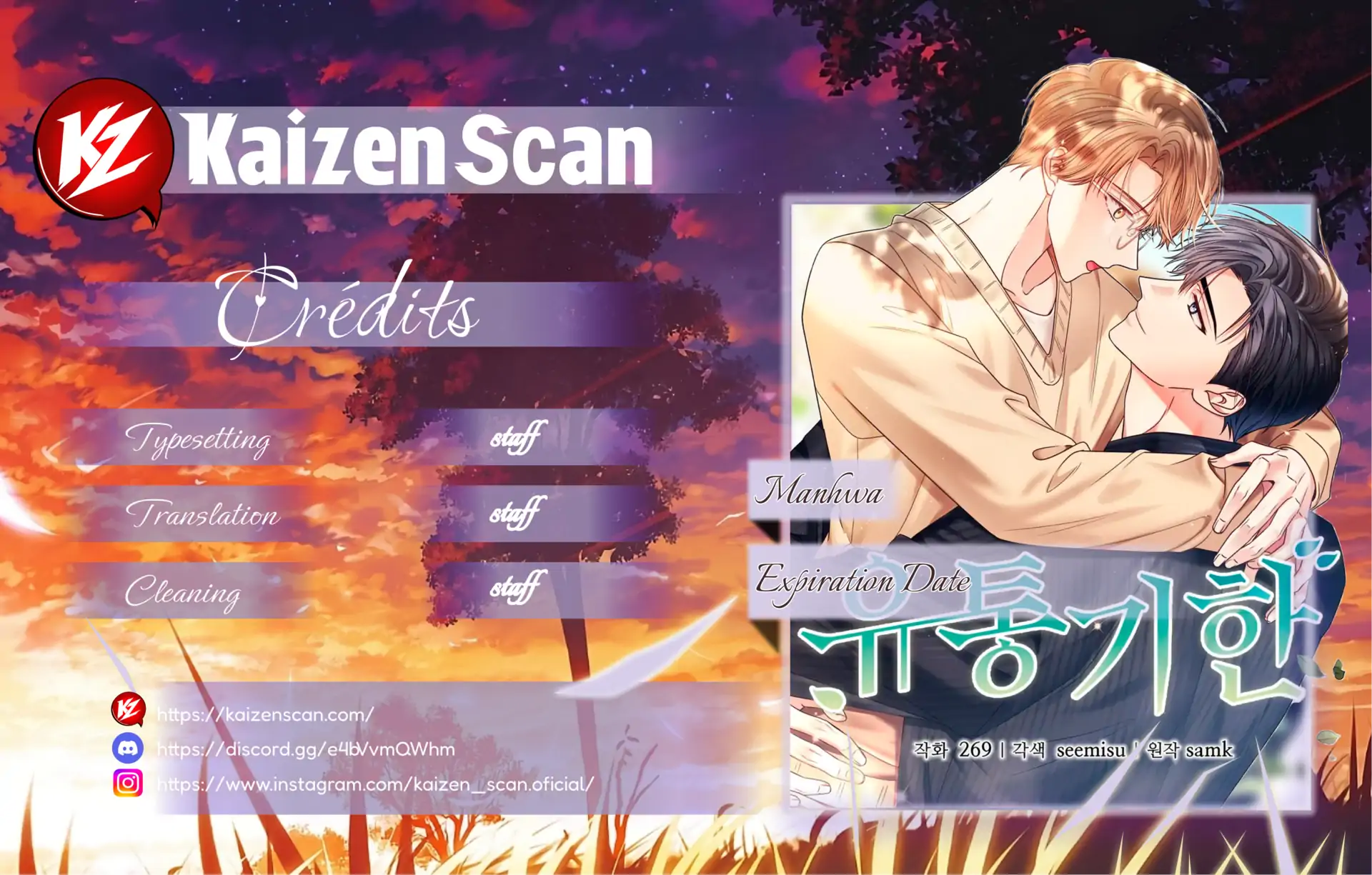 Expiration Date [Kaizen Scan] - Chapter 20 manhwa