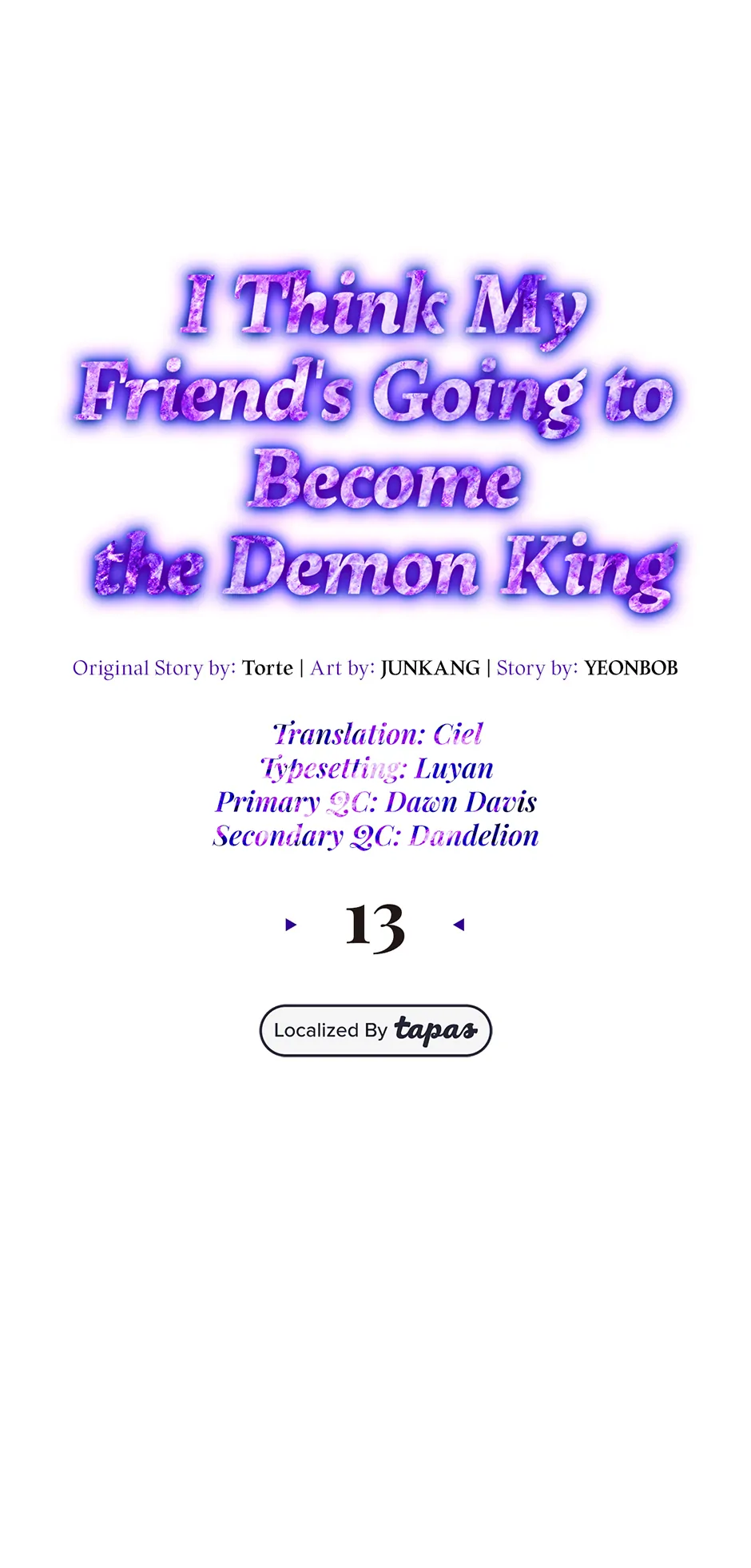 I Think My Friend’s Going to Become the Demon King (Mature) [Official] - 13. Magic Could Help manhwa