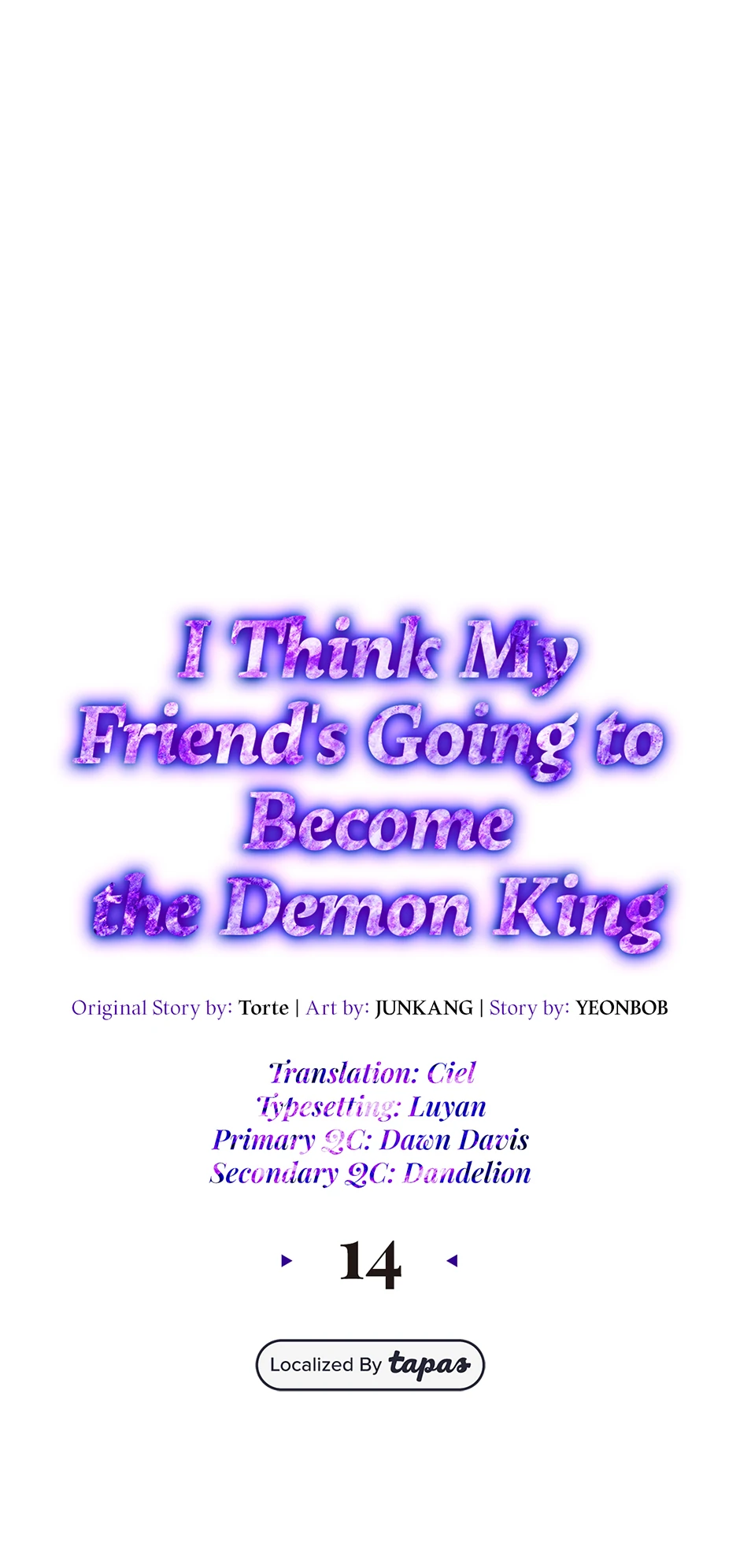 I Think My Friend’s Going to Become the Demon King (Mature) [Official] - 14. Have Me First manhwa