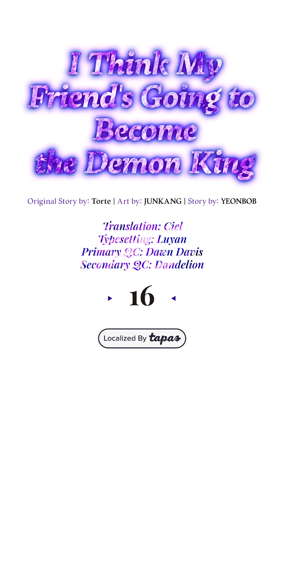 I Think My Friend’s Going to Become the Demon King (Mature) [Official] - 16. The Goddess's Curse manhwa