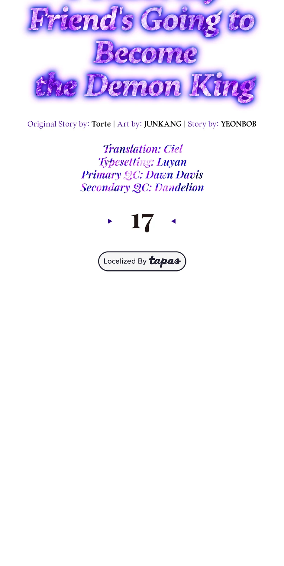 I Think My Friend’s Going to Become the Demon King (Mature) [Official] - 17. Forfeit manhwa