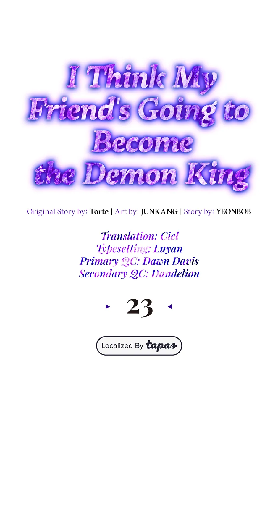I Think My Friend’s Going to Become the Demon King (Mature) [Official] - 23. Relationships manhwa