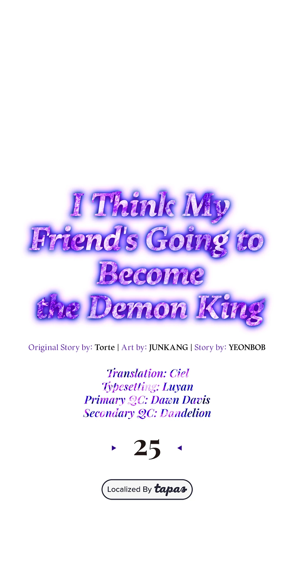I Think My Friend’s Going to Become the Demon King (Mature) [Official] - 25. Contact manhwa