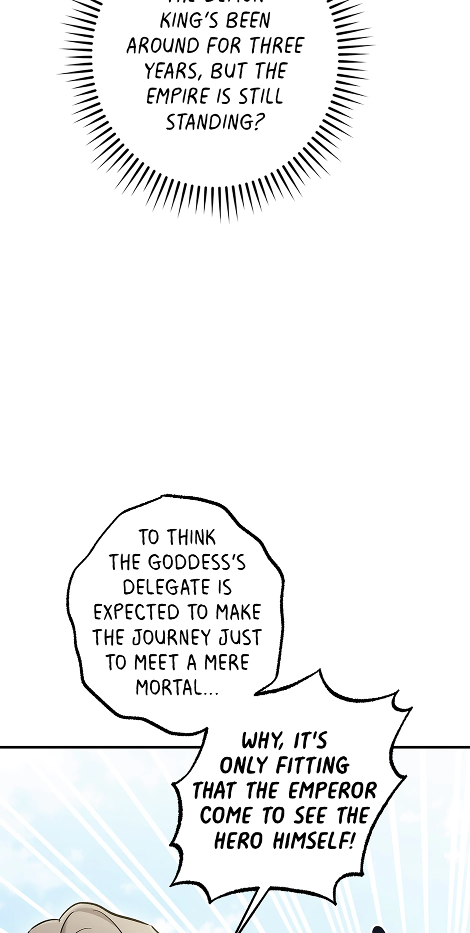 I Think My Friend’s Going to Become the Demon King (Mature) [Official] - 31. The Goddess's Blessing manhwa
