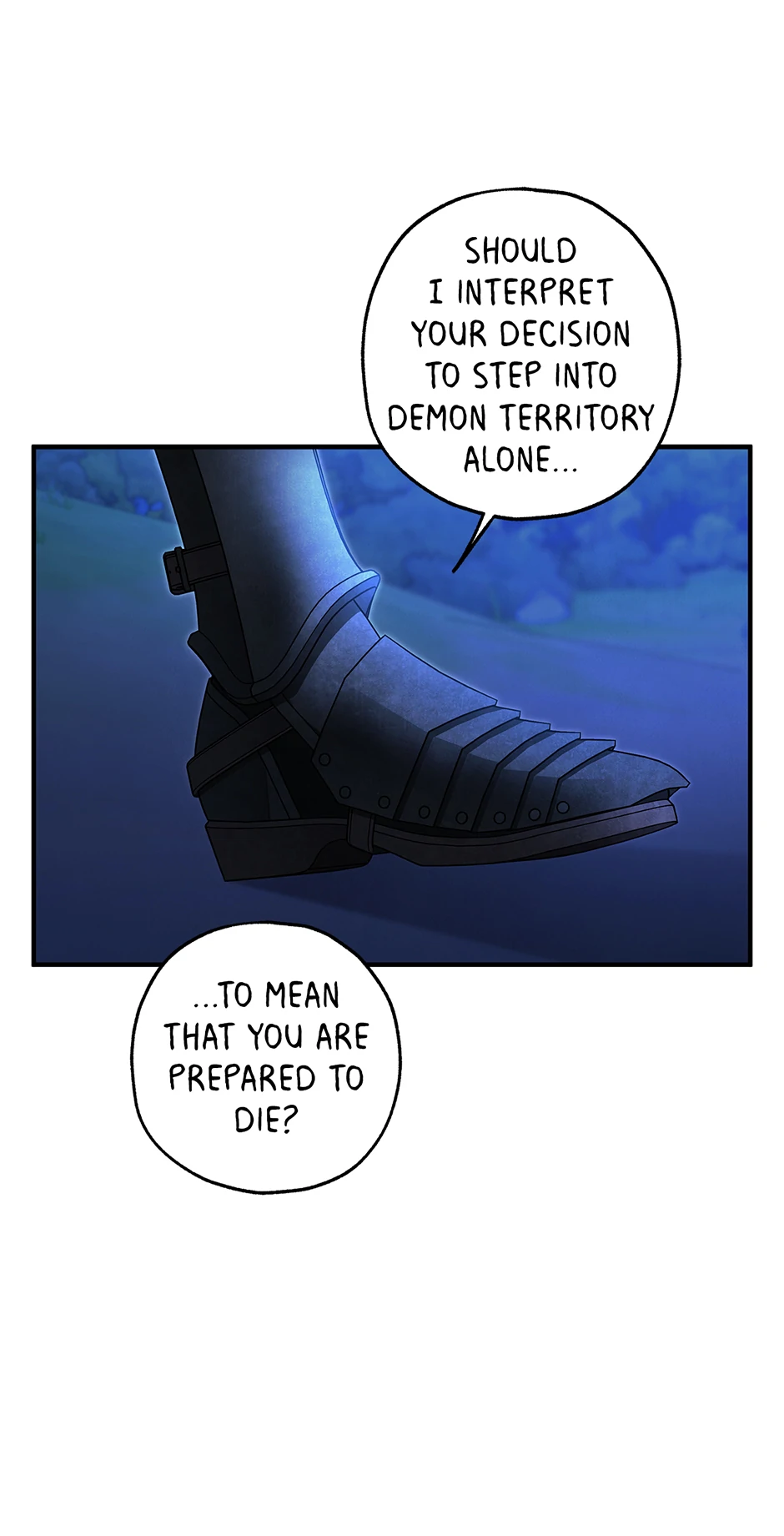 I Think My Friend’s Going to Become the Demon King (Mature) [Official] - 33. The Duel manhwa
