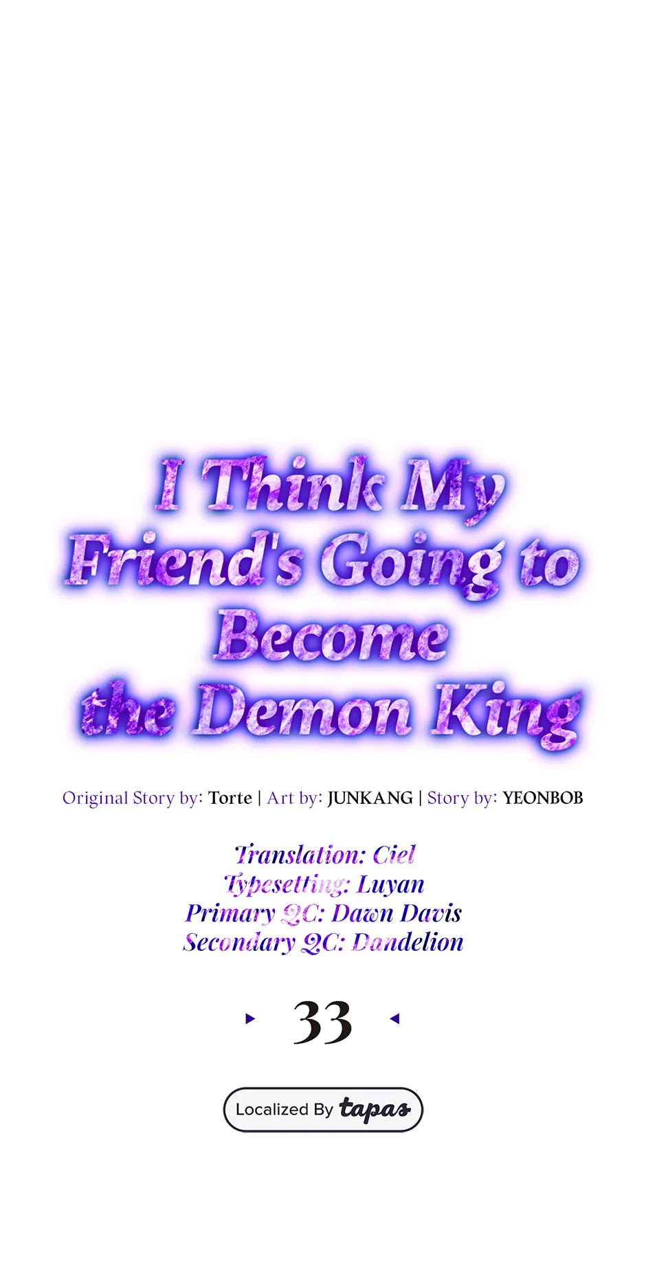 I Think My Friend’s Going to Become the Demon King (Mature) [Official] - 33. The Duel manhwa