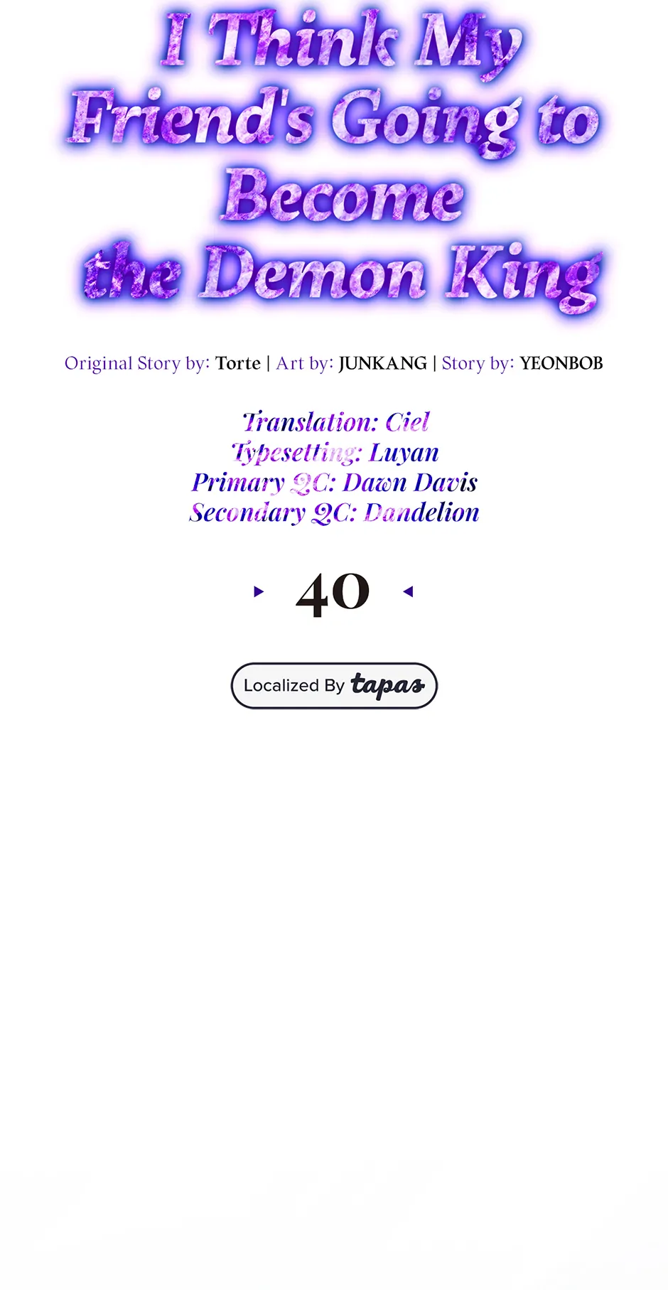 I Think My Friend’s Going to Become the Demon King (Mature) [Official] - 40. I'm Here manhwa