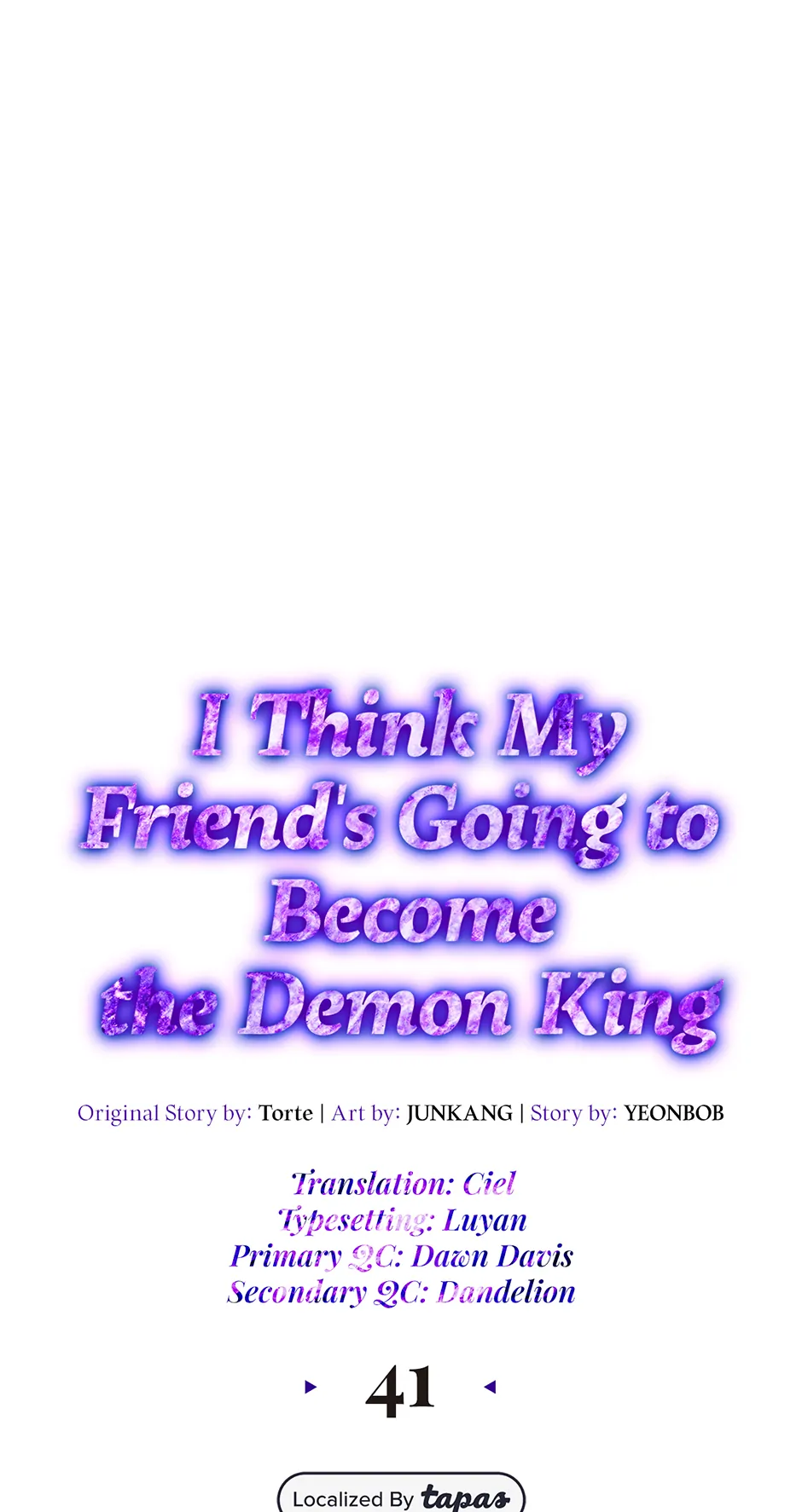 I Think My Friend’s Going to Become the Demon King (Mature) [Official] - 41. The Thread is Cut manhwa