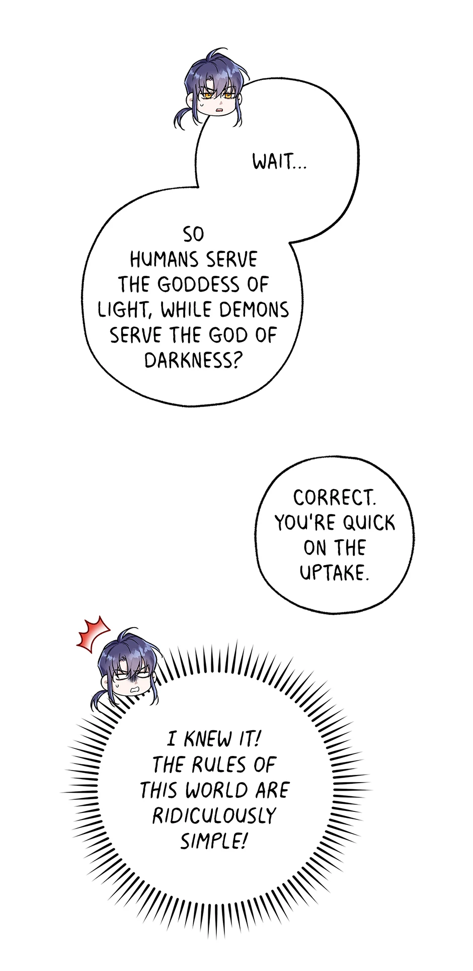 I Think My Friend’s Going to Become the Demon King (Mature) [Official] - 8. Goddess of Light, God of Darkness manhwa
