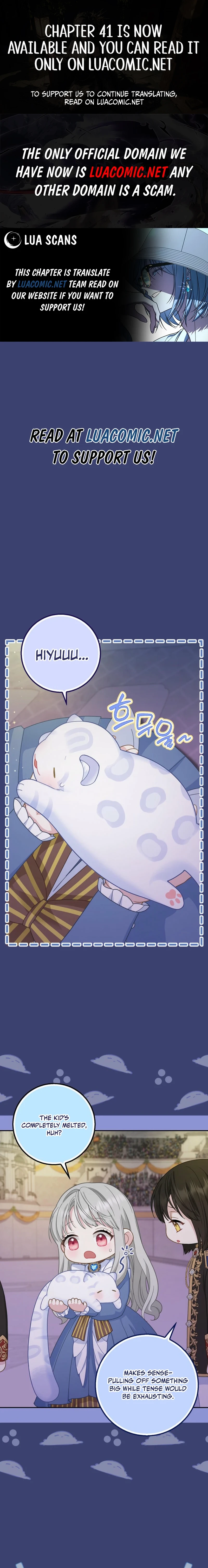 The Snow Leopard Baby of the Black Leopard Family [Lua Comic] - Chapter 33 manhwa