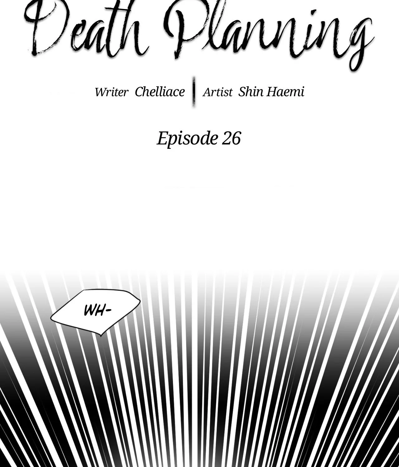 Death Planning [Official] - Chapter 26 manhwa