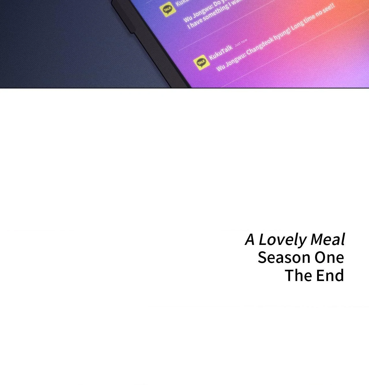 A Lovely Meal [Official] - Chapter 21 : S1 Finale manhwa