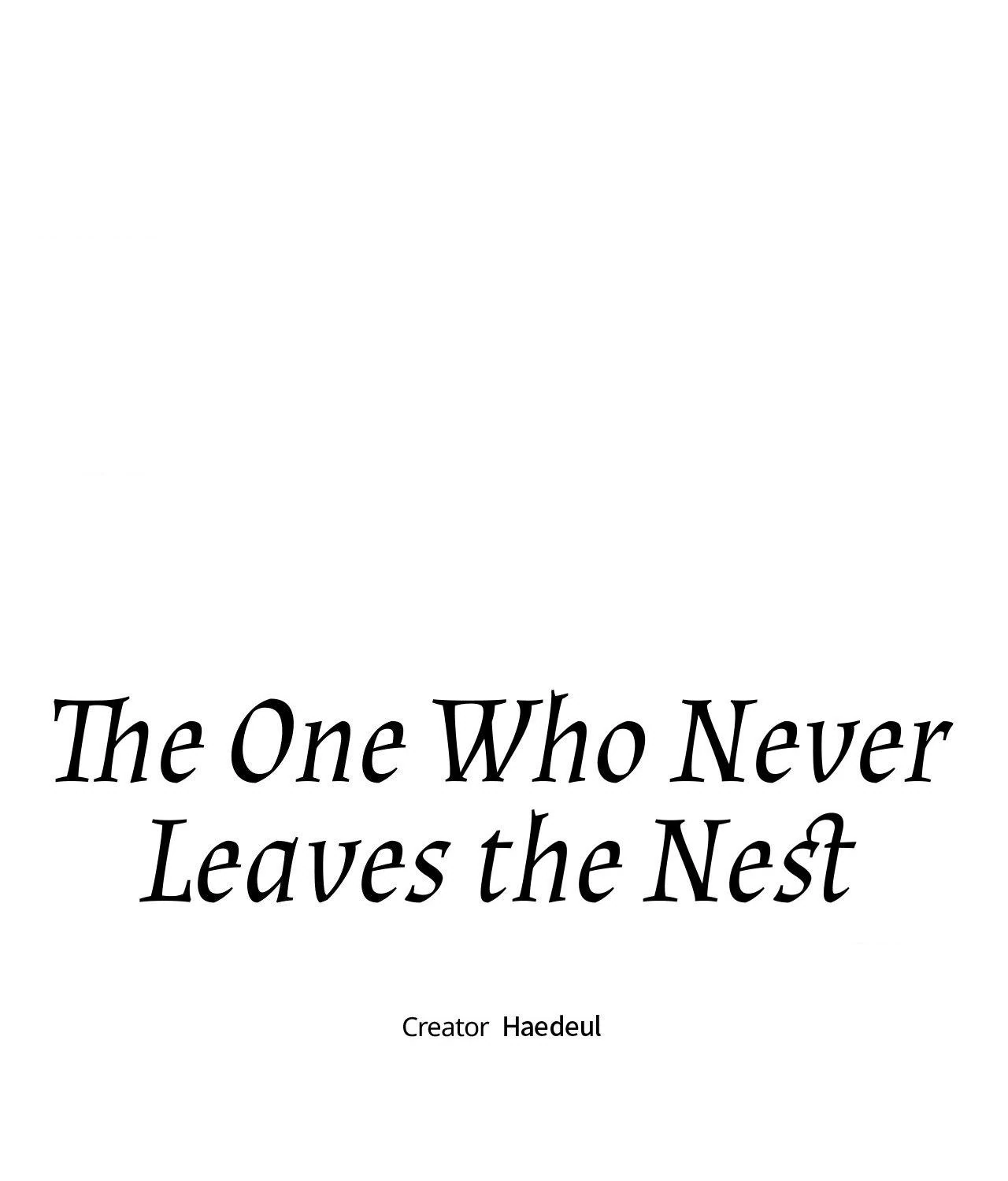 The One Who Never Leaves the Nest - Chapter 8 manhwa