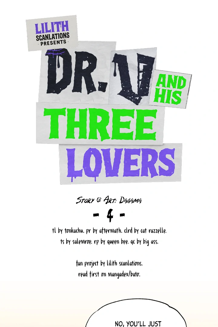 Dr. V and His Three Lovers (LILITH) - Chapter 4 manhwa