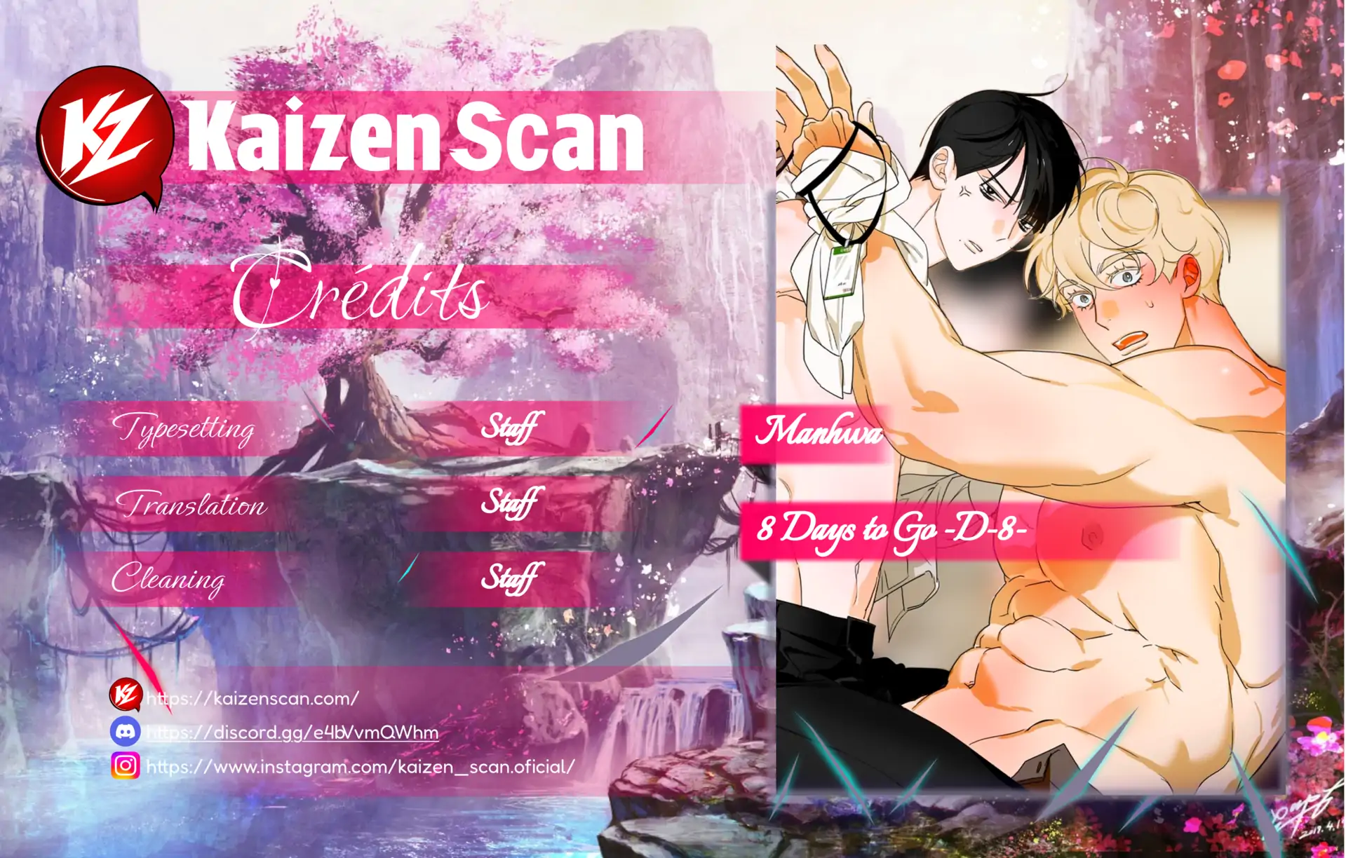 8 days to go (D-8) [Kaizen Scan] - Chapter 1 manhwa