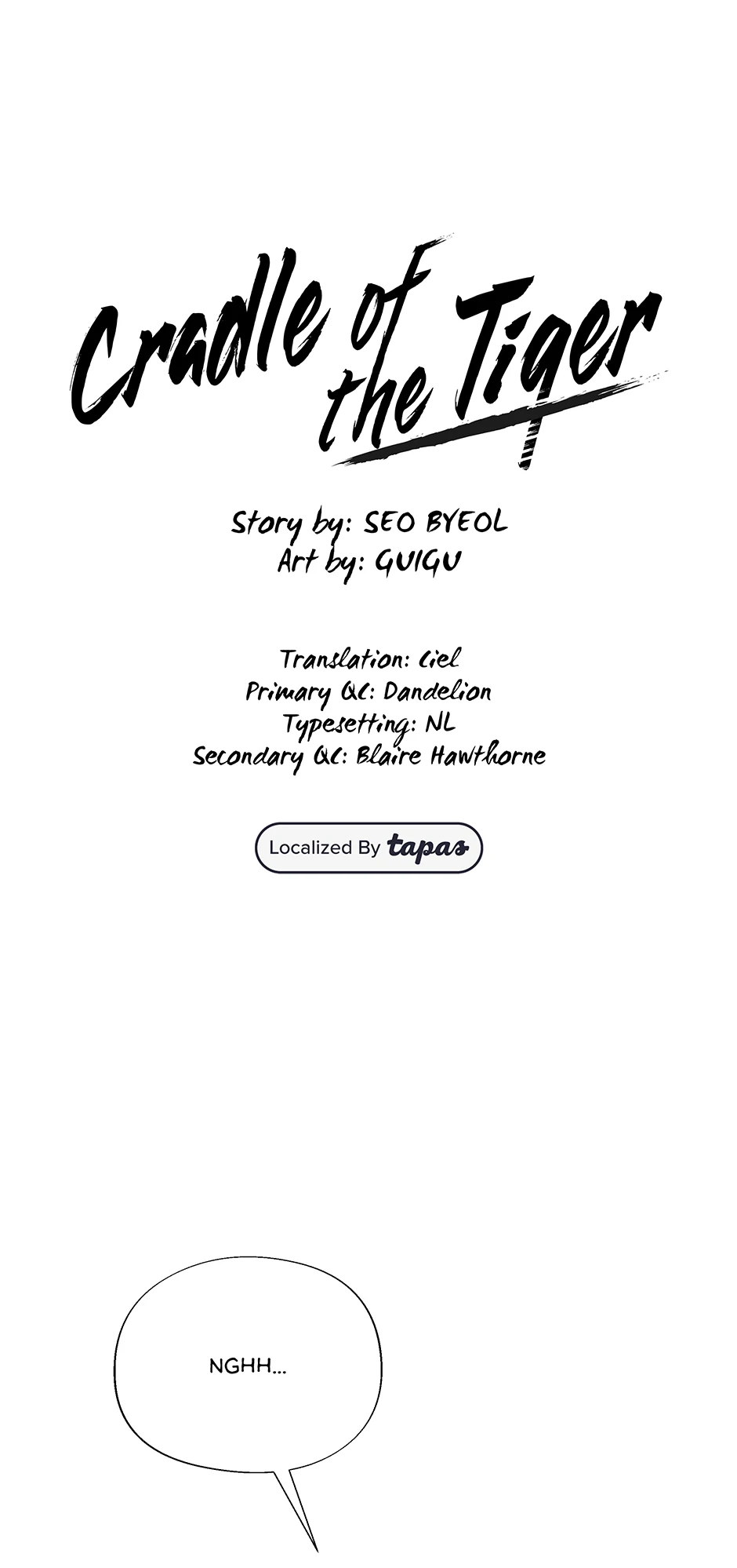 Cradle of the Tiger (Mature) [Official] - 16. Little Games manhwa