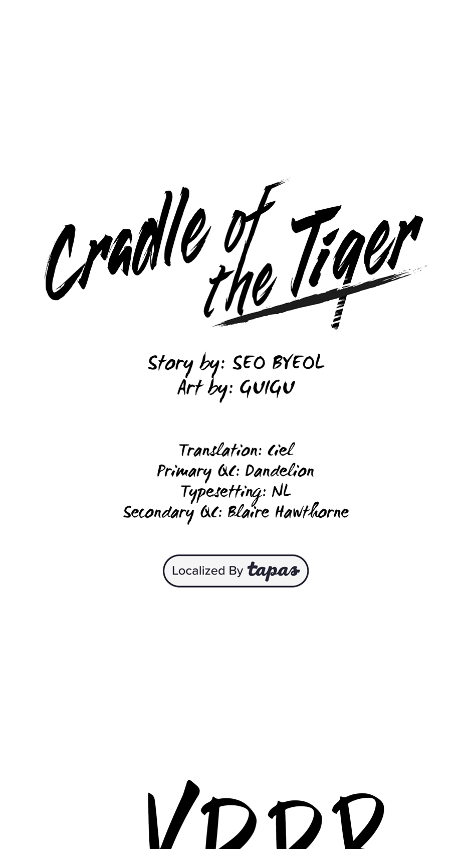 Cradle of the Tiger (Mature) [Official] - 26. A Warning manhwa