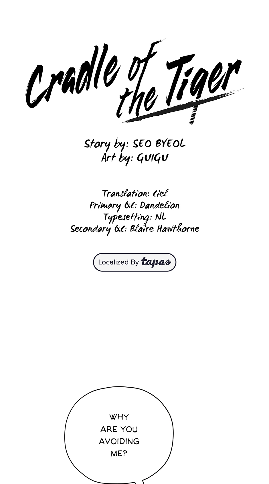 Cradle of the Tiger (Mature) [Official] - 29. You Did Good manhwa