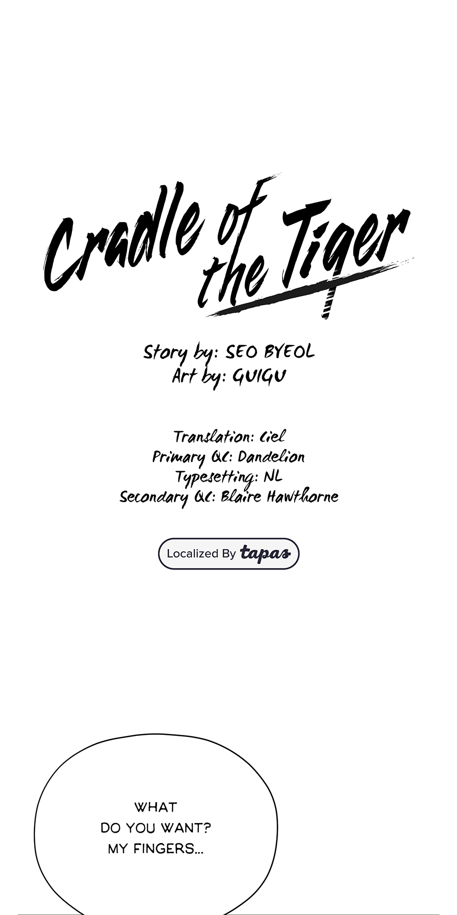 Cradle of the Tiger (Mature) [Official] - 30. Open Wide manhwa