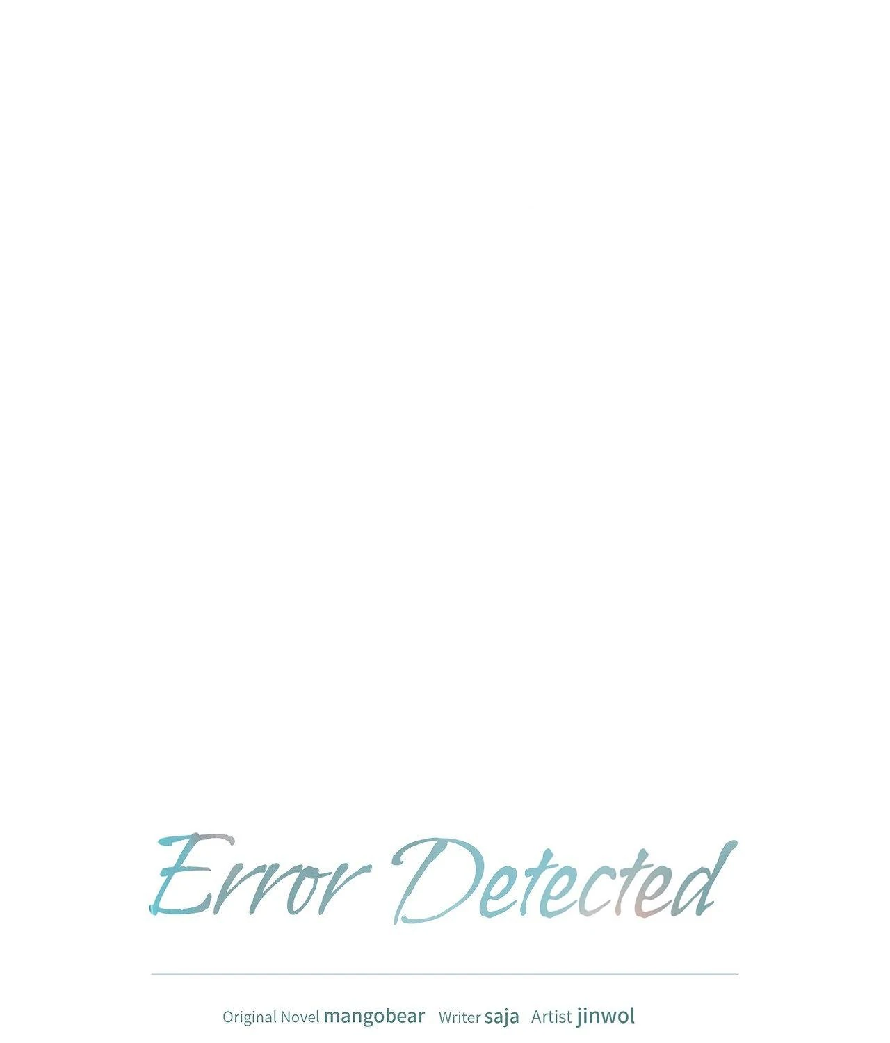 Error Detected - Chapter 10 manhwa