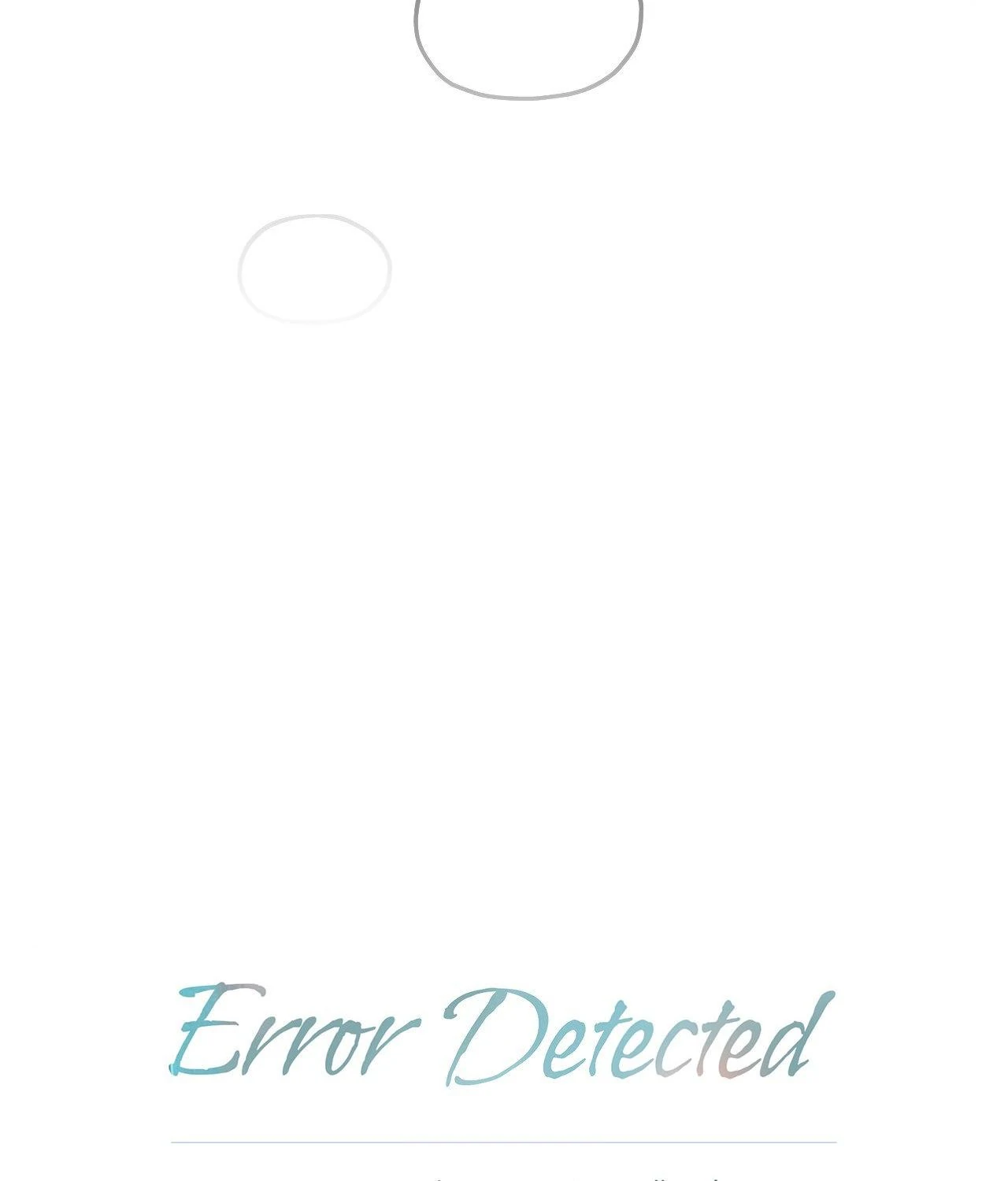 Error Detected - Chapter 18 manhwa