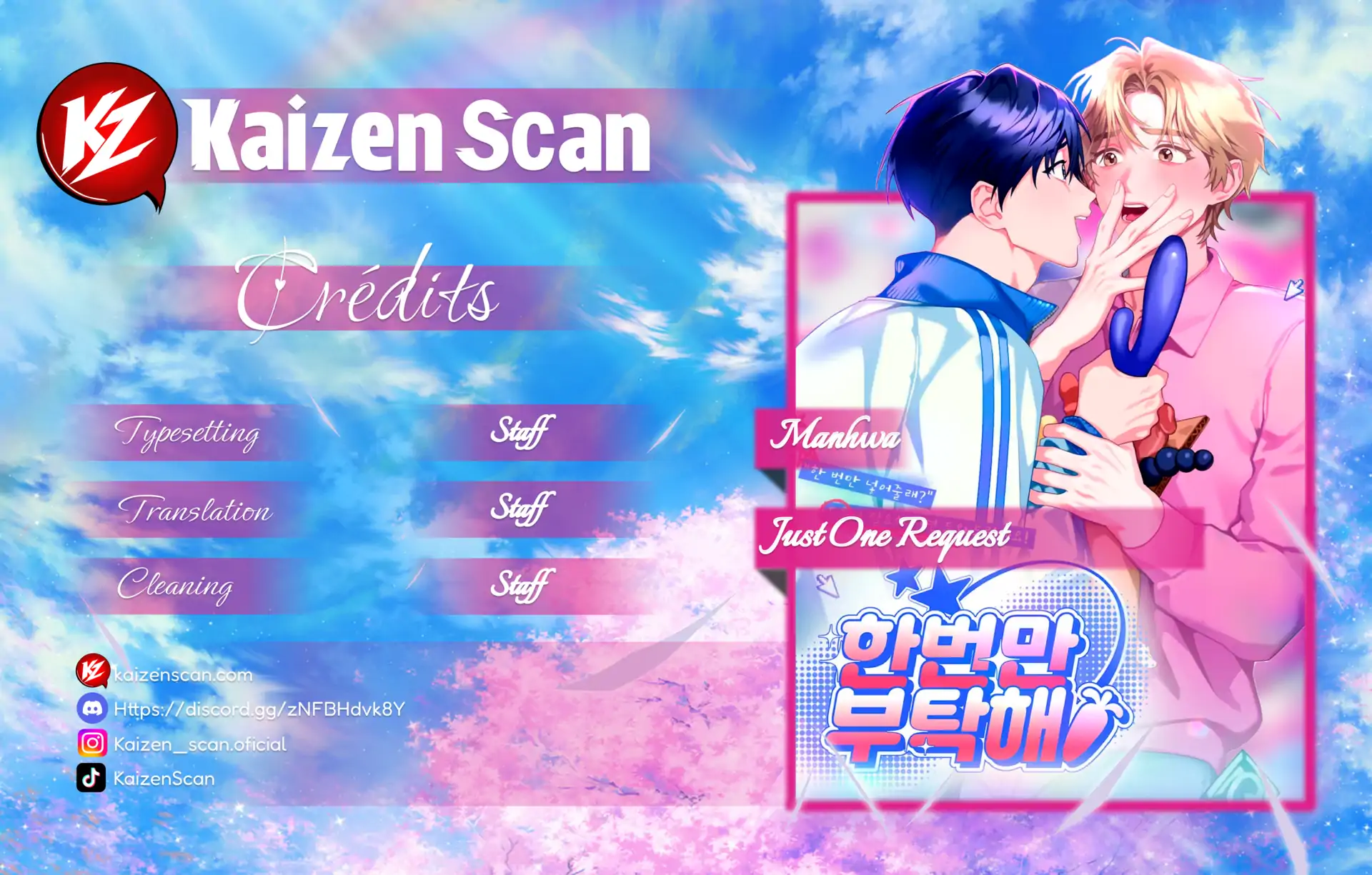 Just one Request [Kaizen Scan] - Chapter 13 manhwa