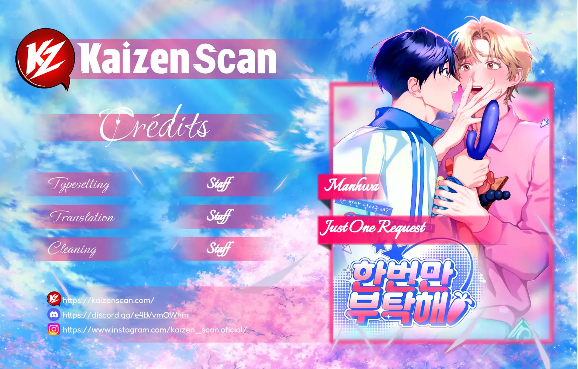 Just one Request [Kaizen Scan] - Chapter 3 manhwa