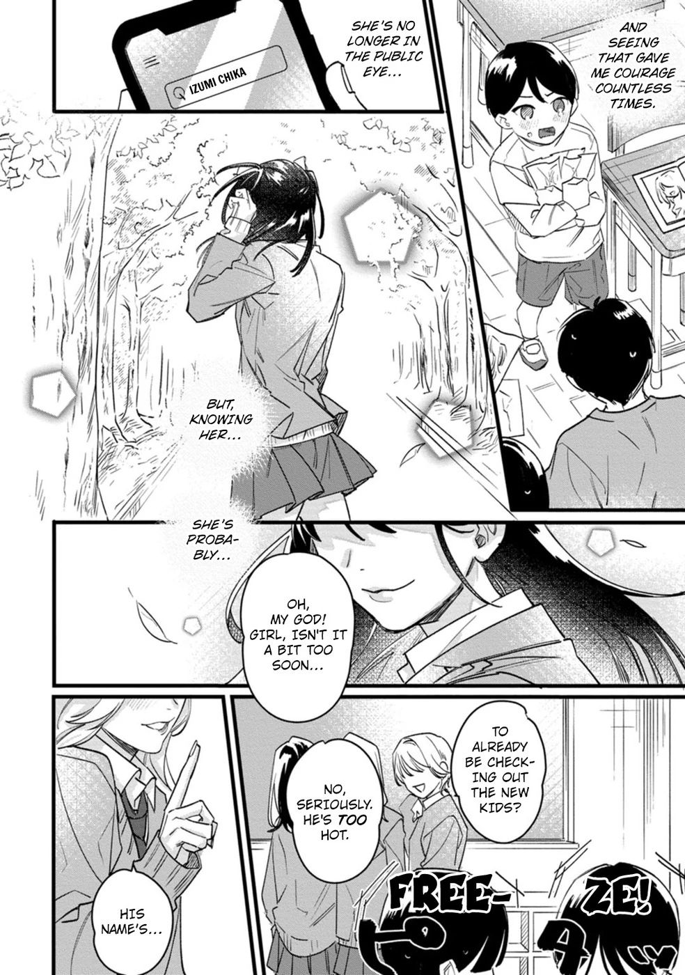 Former Girl Idol, High School Hunk [Official] - Chapter 1 manhwa