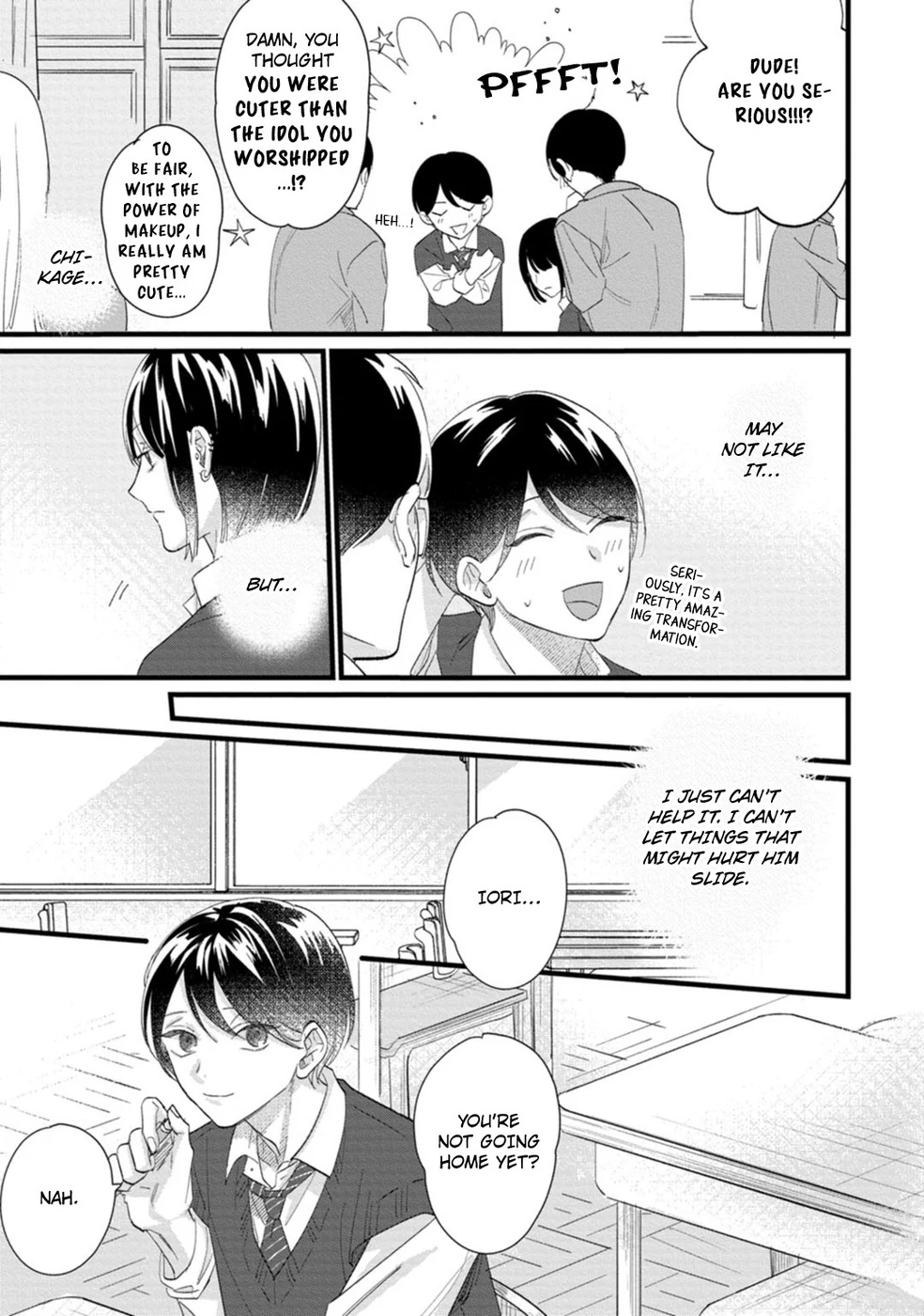 Former Girl Idol, High School Hunk [Official] - Chapter 16 manhwa