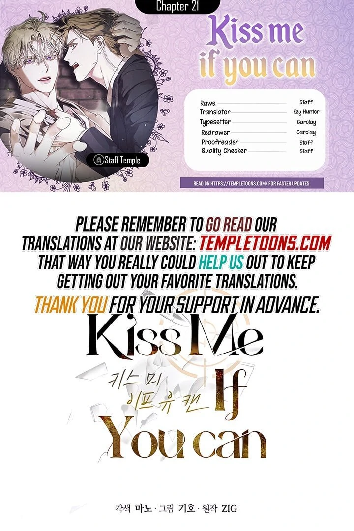 Kiss Me If You Can [Official][Uncensored] - Chapter 21 manhwa