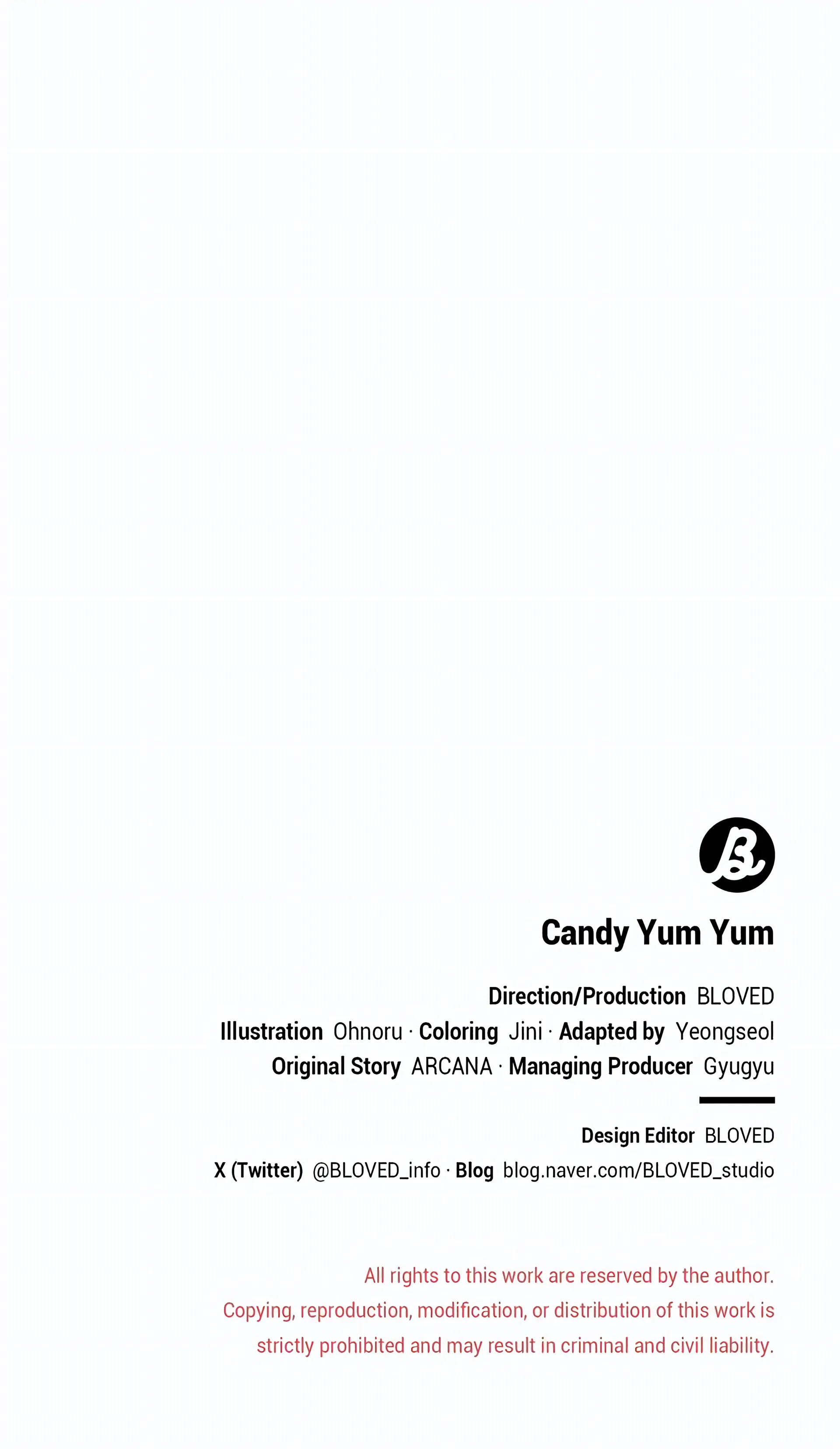Candy Yum Yum [Full ver.] - Chapter 7 manhwa