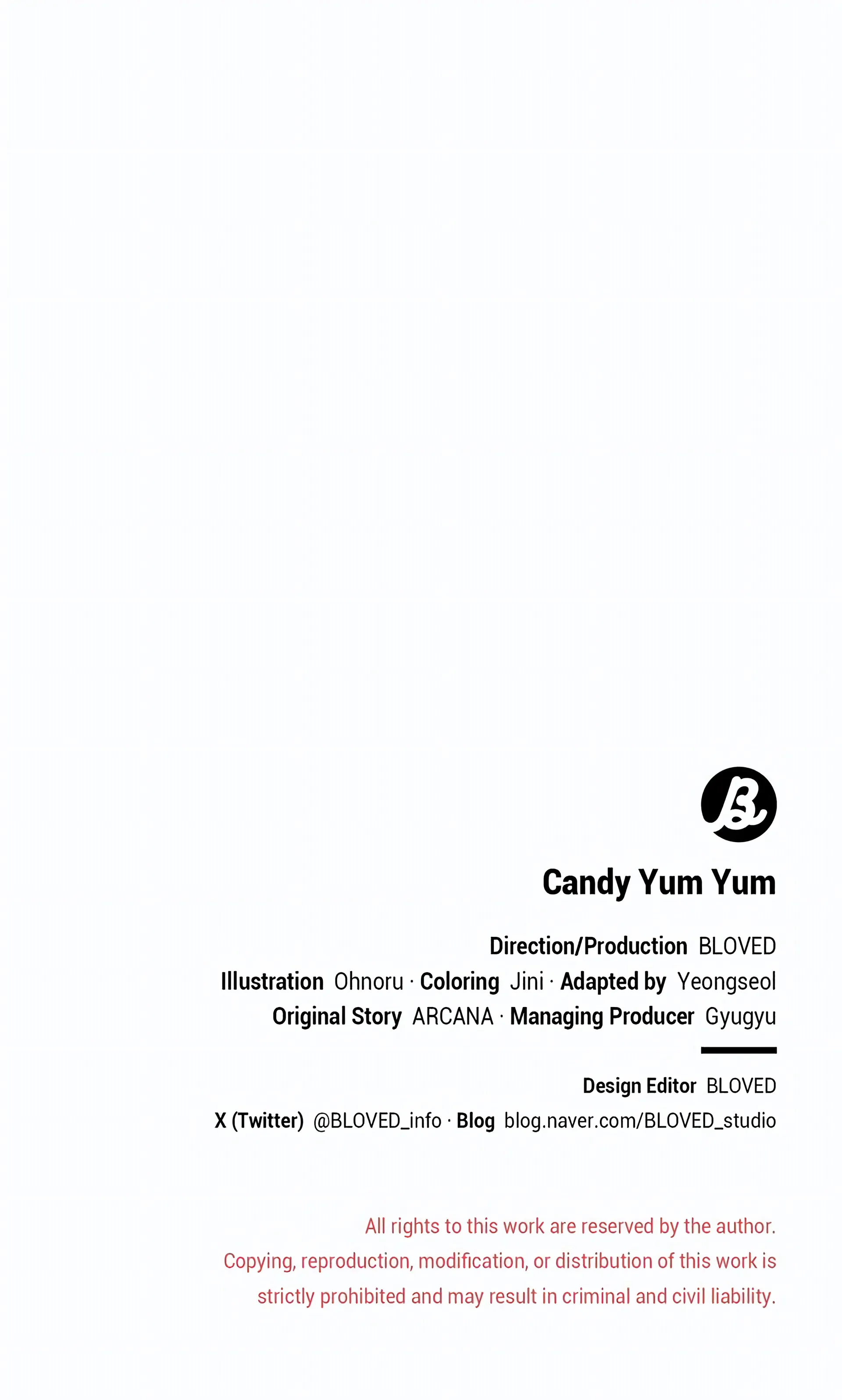 Candy Yum Yum [Full ver.] - Chapter 8 manhwa