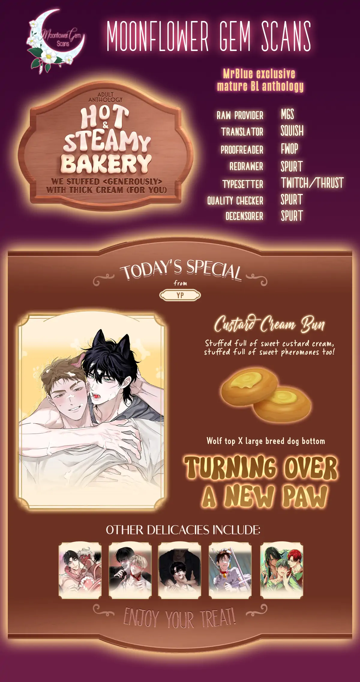 [Mr Blue Short Stories]Hot and Steamy Bakery (MGS) - Chapter 1 manhwa
