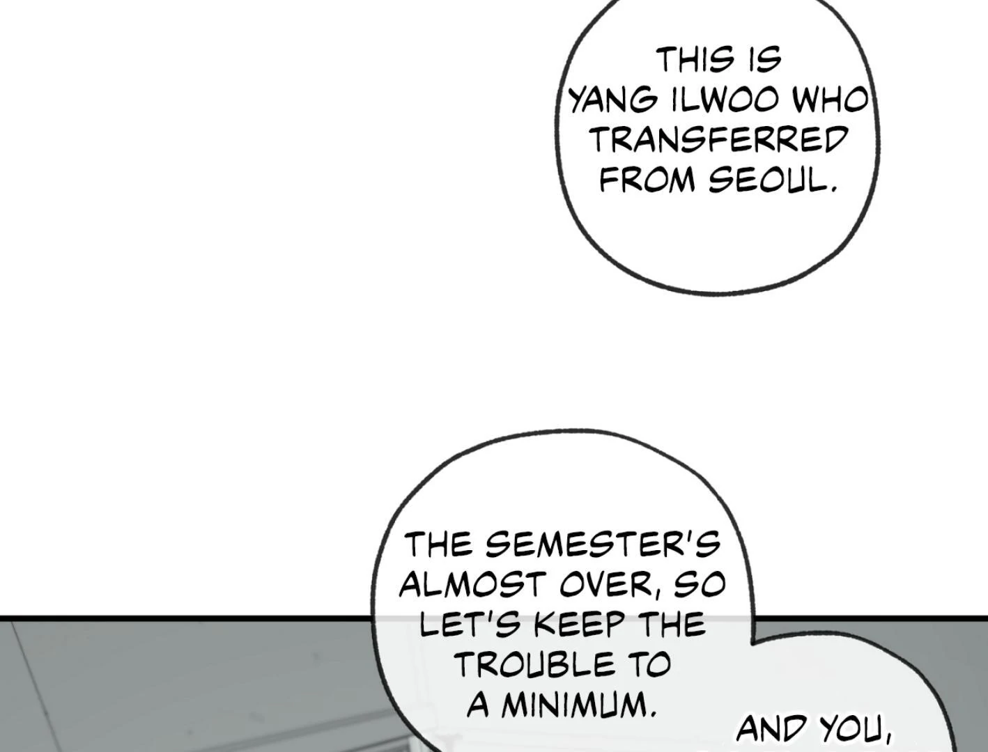 Yang Ilwoo and I (Kang Byeol) - Chapter 1 manhwa