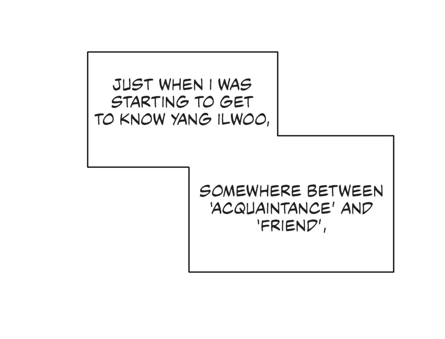 Yang Ilwoo and I (Kang Byeol) - Chapter 8 manhwa