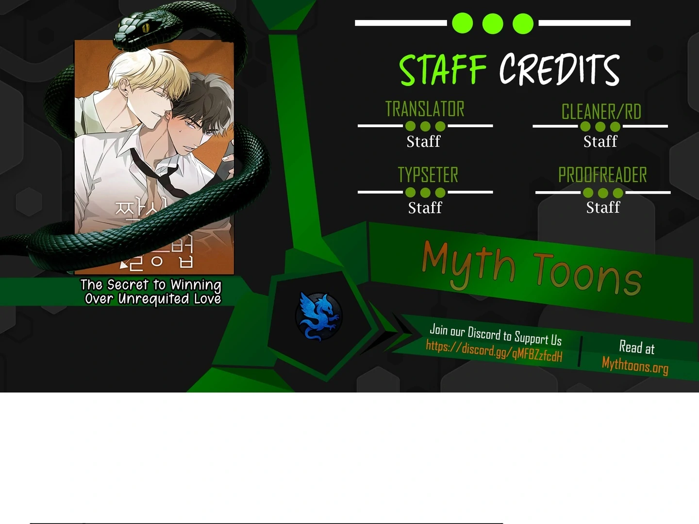 The Secret to Winning Over Unrequited Love [Myth Toons] - Chapter 11 manhwa