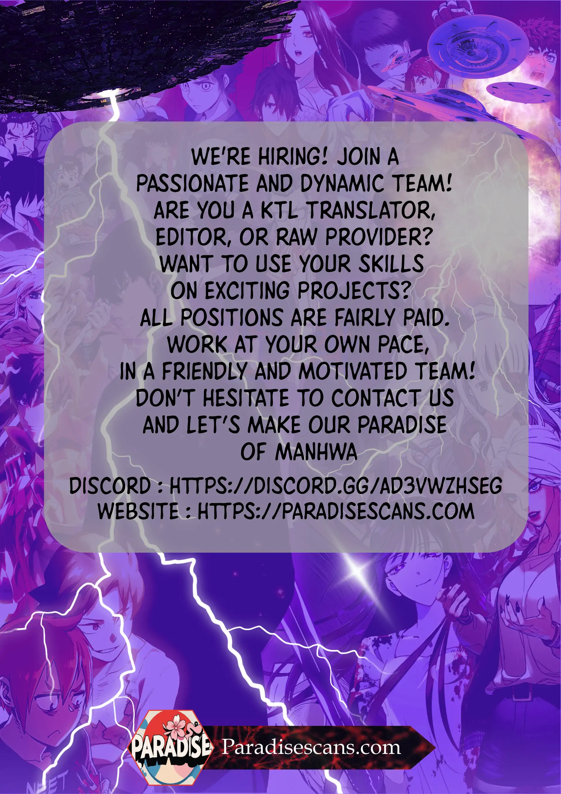 wide open (Paradise scans) - Chapter 3 manhwa