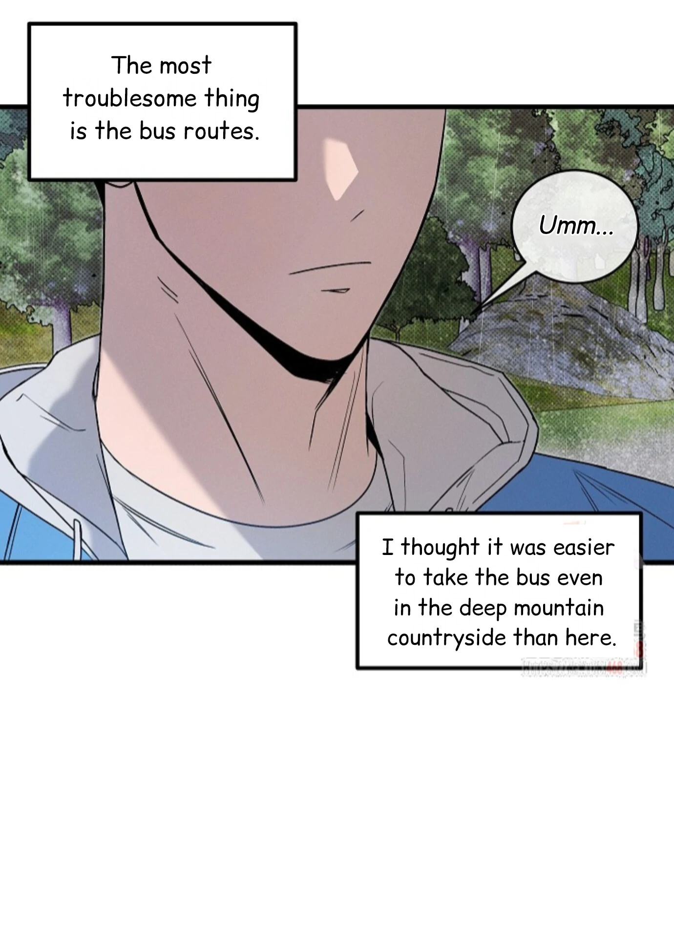 A Neighborhood With Nothing Special Going on - Chapter 1 manhwa