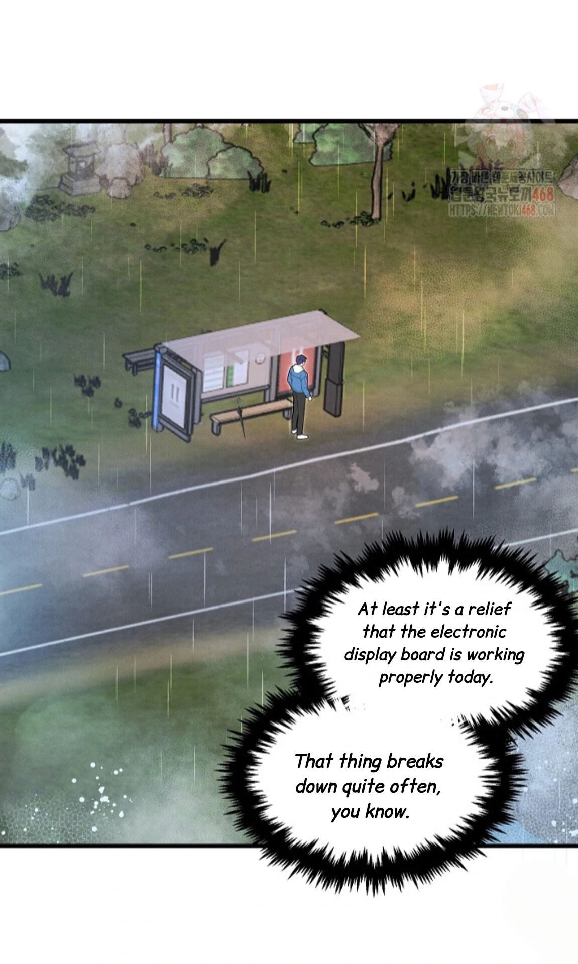 A Neighborhood With Nothing Special Going on - Chapter 1 manhwa