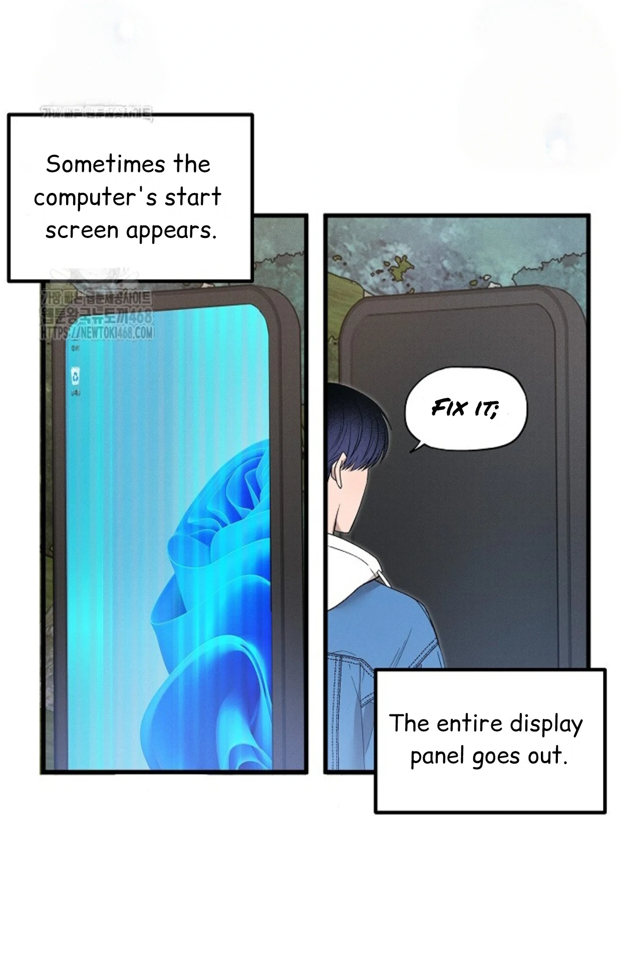 A Neighborhood With Nothing Special Going on - Chapter 1 manhwa