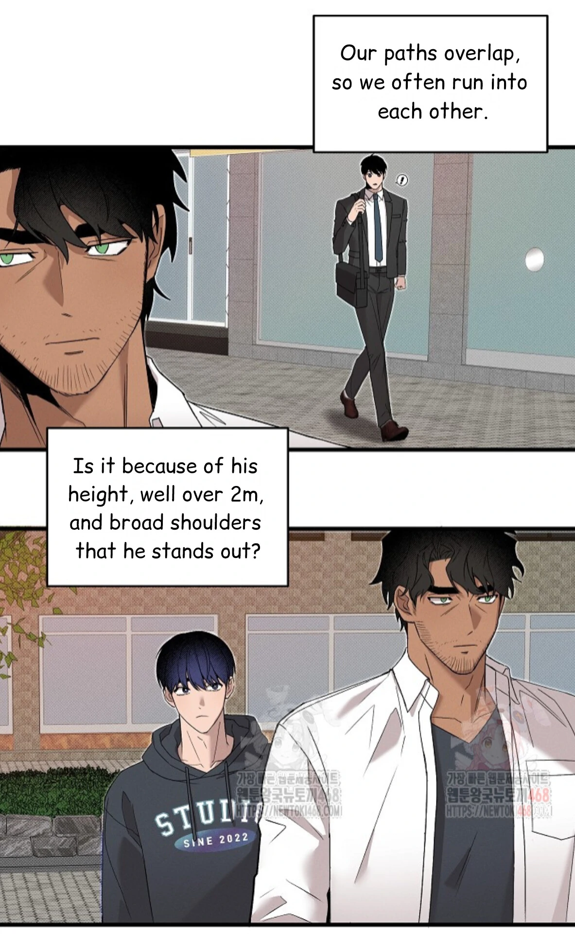 A Neighborhood With Nothing Special Going on - Chapter 1 manhwa