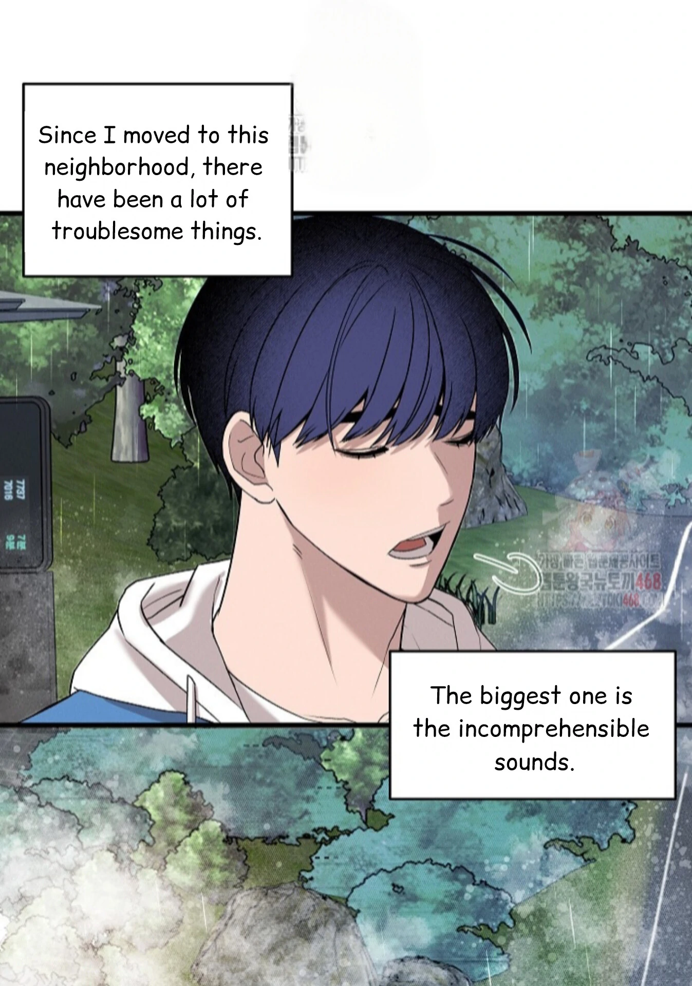 A Neighborhood With Nothing Special Going on - Chapter 1 manhwa