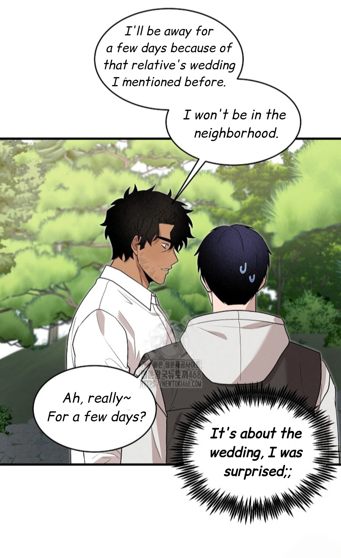 A Neighborhood With Nothing Special Going on - Chapter 10 manhwa