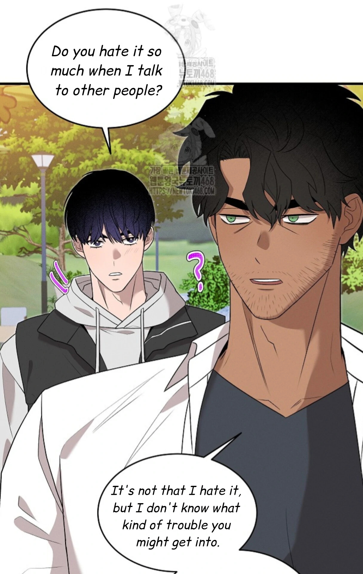A Neighborhood With Nothing Special Going on - Chapter 10 manhwa