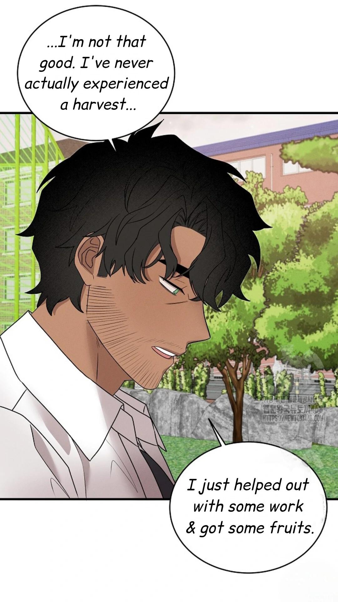 A Neighborhood With Nothing Special Going on - Chapter 13 manhwa