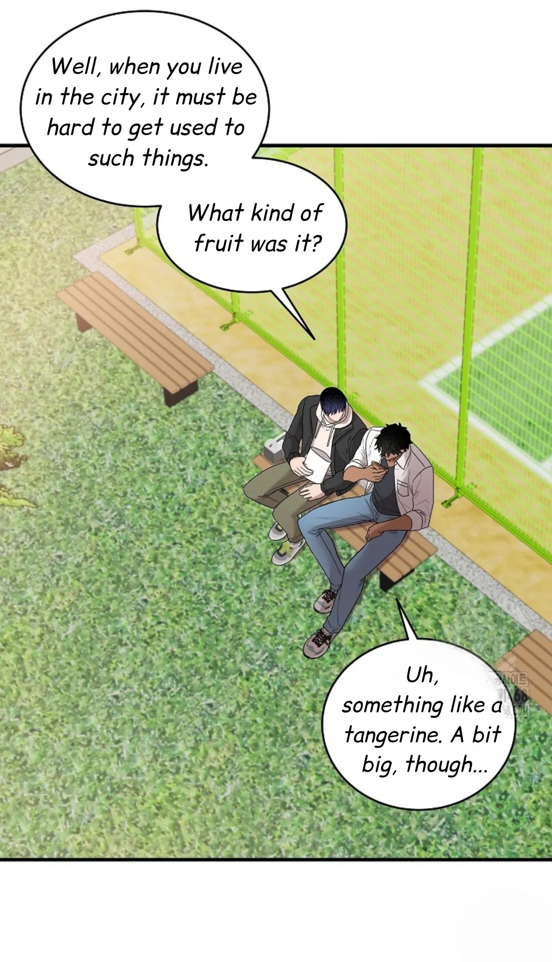 A Neighborhood With Nothing Special Going on - Chapter 13 manhwa