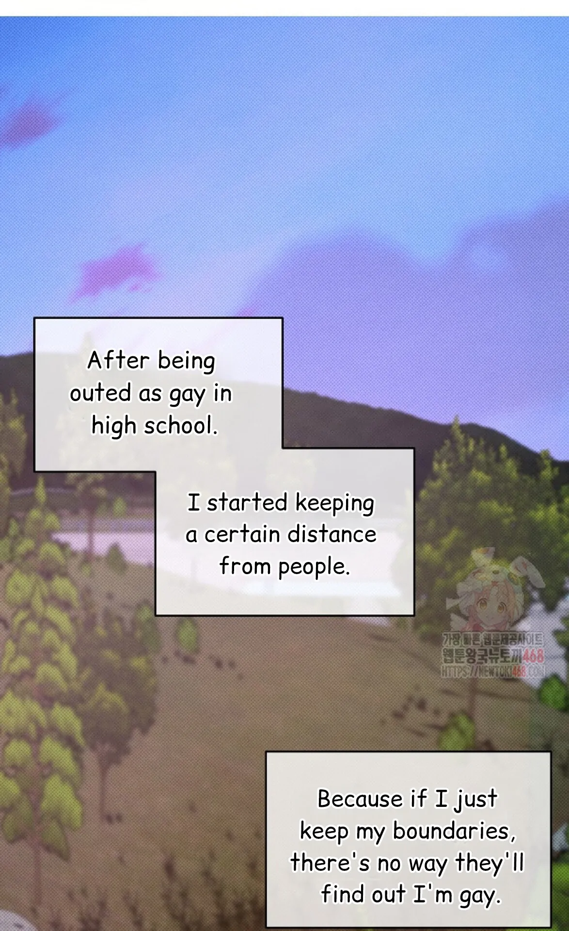 A Neighborhood With Nothing Special Going on - Chapter 3 manhwa