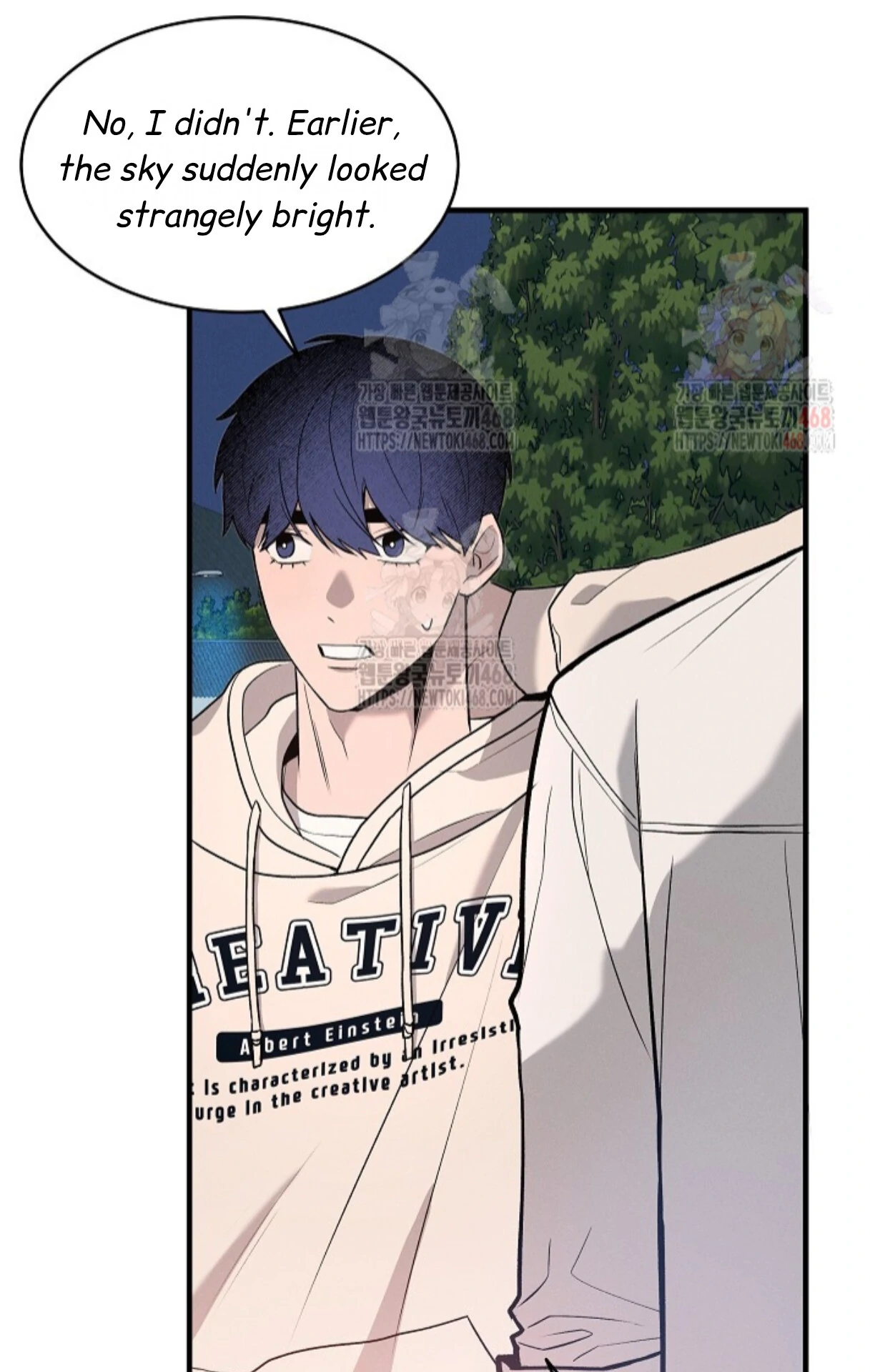 A Neighborhood With Nothing Special Going on - Chapter 4 manhwa